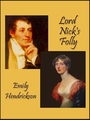 cover image of Lord Nick's Folly
